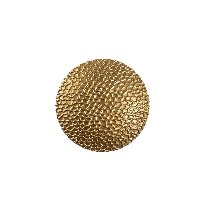 Opviq Lámpara de pared dorada de metal